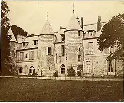 The Chateau de Vaux, in 1887