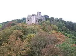 The Chateau de Chalucet, in Saint-Jean-Ligoure