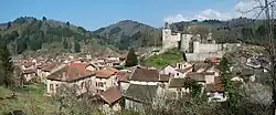 A general view of Châteldon