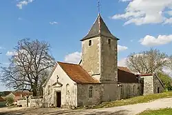 The church in Chaugey