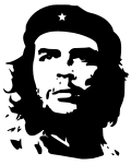 Che Guevara's image, symbol of Guevarism.