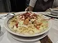 Western- and Chinese-style yi mein with lobster
