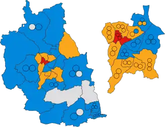 1991 results map