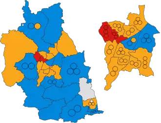 1999 results map