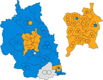 2023 results map