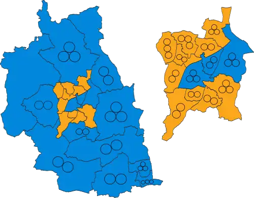 2007 results map