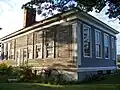 Chemung District School No. 10, rear elevation