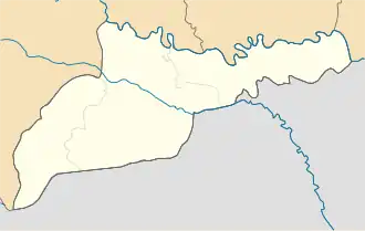 Hertsa is located in Chernivtsi Oblast