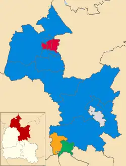 2019 results map