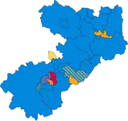 2008 results map
