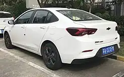 Onix Redline sedan (rear)
