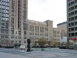 North end of Pioneer Court
