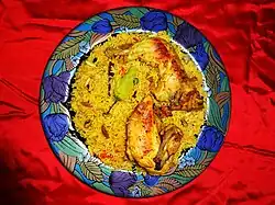 Mandi rice dish