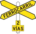 PI-2b Railway crossing with multiple tracks