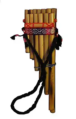 Zampoña or siku
