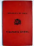 Official passport (issued in 1957)