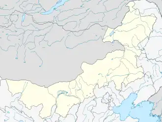 Yakeshi is located in Inner Mongolia