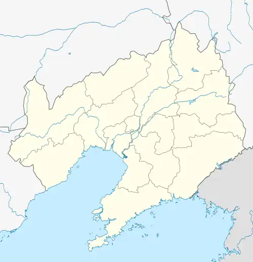 Changhai is located in Liaoning