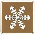 Site has snow