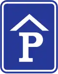 Parking ahead