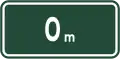 0 meters marker