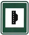 Emergency curb