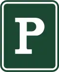 Outdoor parking area