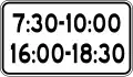 Multiple durations for traffic