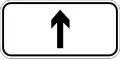 One way (straight)