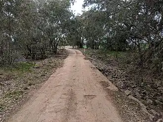 Chinese Crossing, near Yerong Creek, looking south.