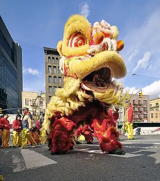 Image 62Lion dance (舞狮) (from Chinese culture)