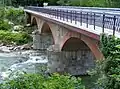 The bridge connecting Vistrorio and Issiglio