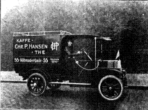One of Chr. P. Hansen's cars