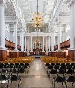 Interior of Christ Church, Spitalfields (1714–29)