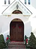 Christ Church - Door Detail, December 2008