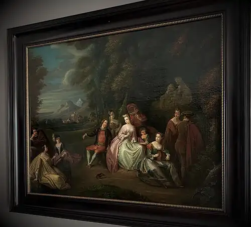 Concert champetre, 1737, oil on canvas