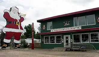 Santa's Workshop in Christmas