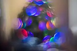 Swirly bokeh