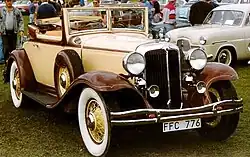 1931 Chrysler Eight Series CD Convertible