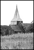The Category A listed hospital church (completed 1930)