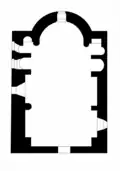 Plan of the church