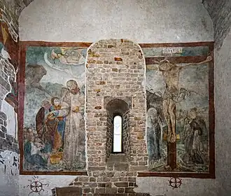 Polychrome in the presbytery