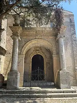 The Church of Spirito Santo in Erice