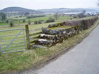Milk churn stand with steps
