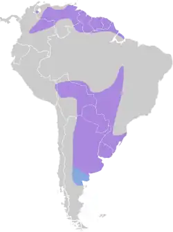 Map of range