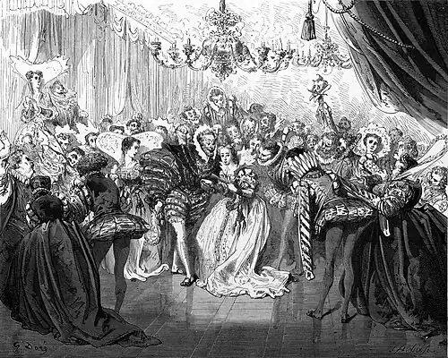 Gustave Doré's illustration for Cendrillon, 1867