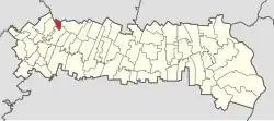 Location in Ialomița County