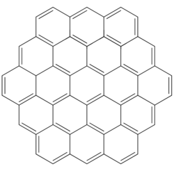 Chemical structure of circumcoronene