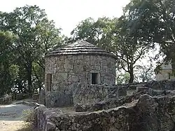 Image 14Example of Castræ round houses, Citânia de Briteiros (from History of Portugal)