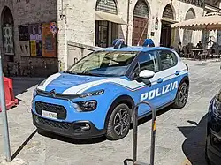 Citroen C3 (2020 - 2023) from the Italian Police force in Florence, Italy